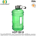 Botella de agua plástica del deporte 2.2G PETG, jarra de agua plástica de alta capacidad de la venta caliente (HDP-0618)